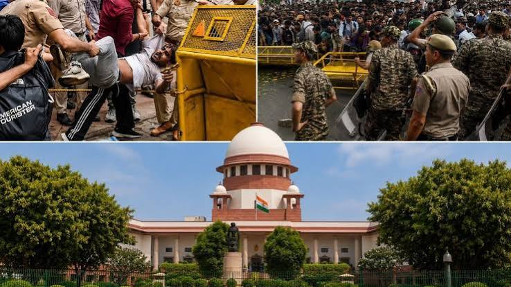 CJP प्रदर्शन पर सुप्रीम कोर्ट सख्त, सुरक्षा कार्रवाई पर अधिकारियों की जवाबदेही तय करने के संकेत