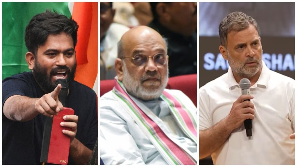 राहुल गांधी की मांग दोहराते हुए दीपके ने अमित शाह के इस्तीफे की मांग की , पुलिस कार्रवाई पर साधा निशाना