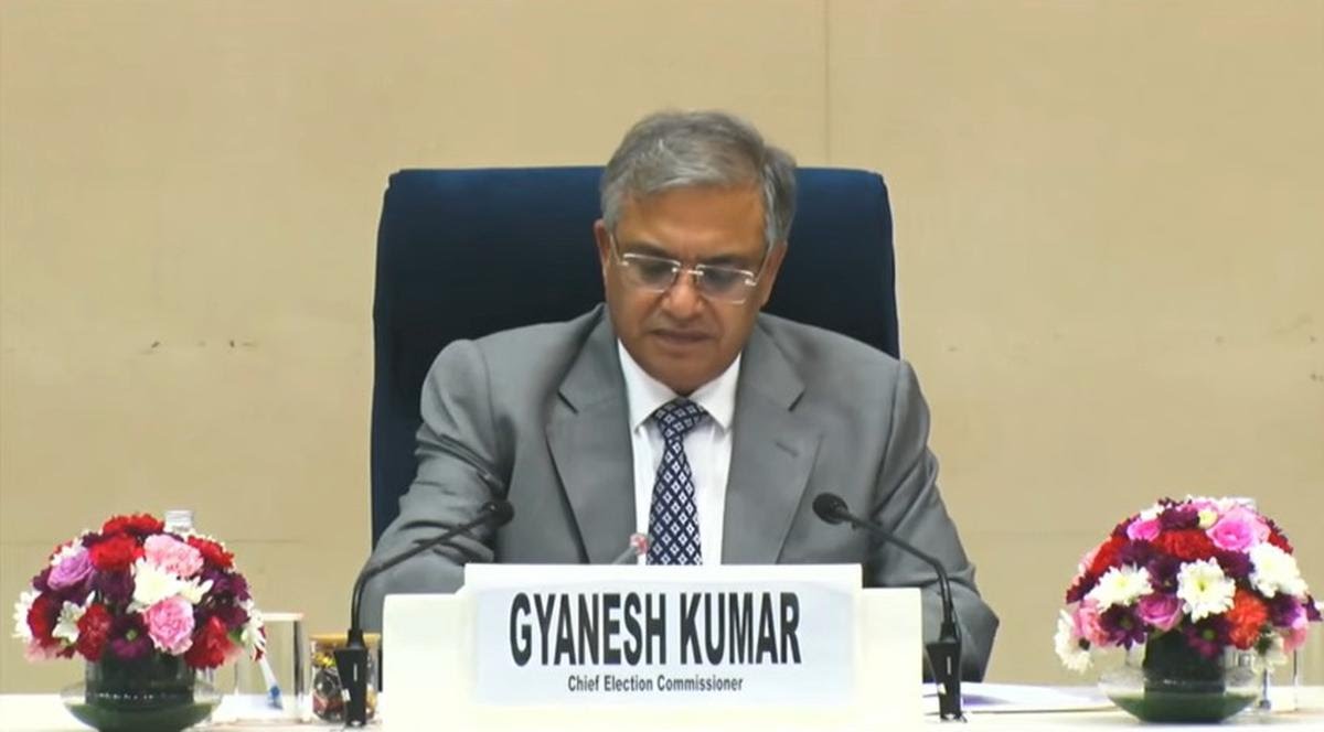 बिहार विधानसभा चुनाव 2025: मतदान 6 और 11 नवंबर को, परिणाम 14 नवंबर को घोषित