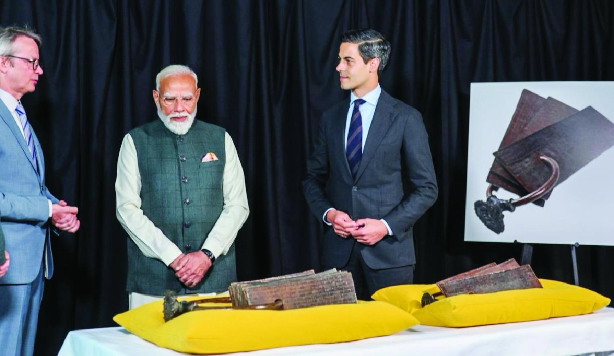 नीदरलैंड्स ने भारत को लौटाईं 11वीं सदी की चोल ताम्रपट्टियां, सांस्कृतिक विरासत को मिला नया सम्मान