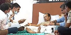 भूख हड़ताल के 20वें दिन सोनम वांगचुक का वजन और घटा